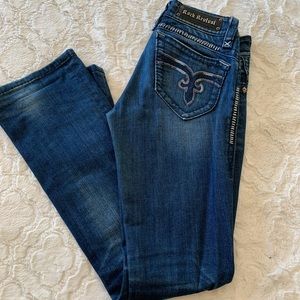 Boot cut dark wash Rock Revivals